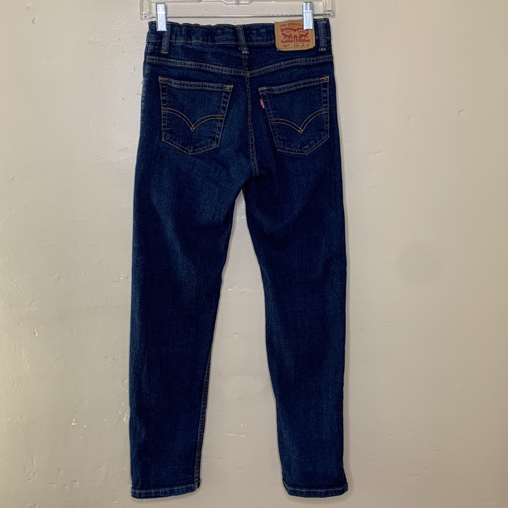 LEVI’S Jeans 502 Regular Taper Adjustable Waistband 5 Pocket Denim 12 Regular